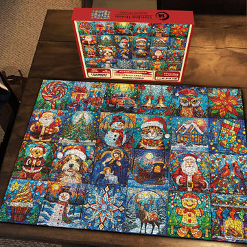 Teso di Natale puzzle puzzle 1000 pezzi